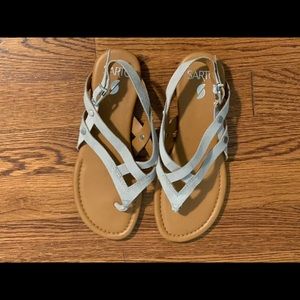 New Franco Sarto Gretchen Strappy Sandals.